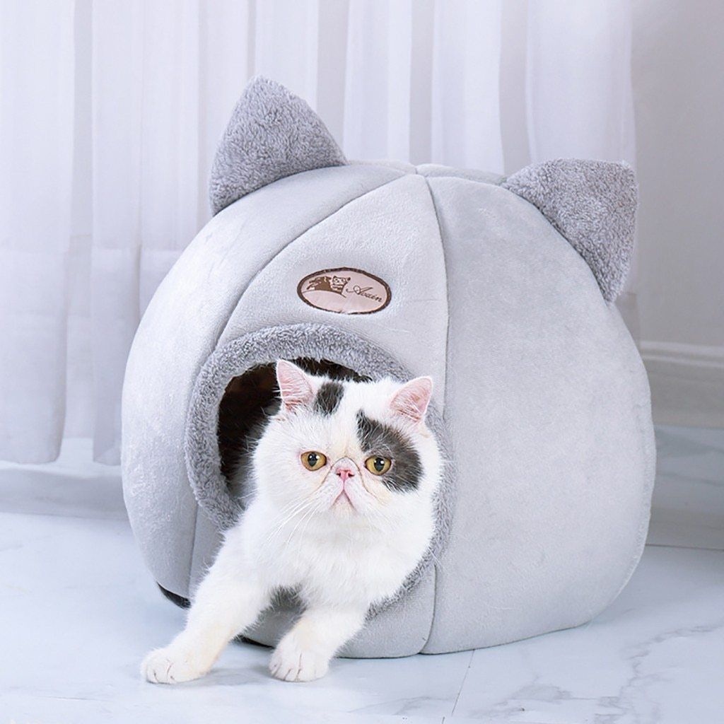 ComfyHouse™ - Niche pour chat ultra confortable - Doux Minous