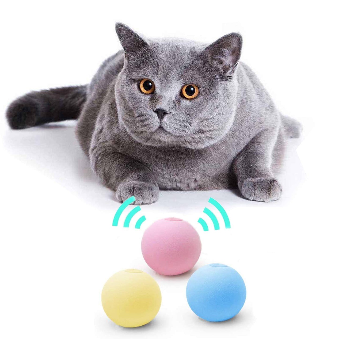 SmartBall™ - Balle intelligente d'apprentissage pour chat - Doux Minous